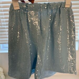 Frankie shop blue Tiffany color shirts size s but will fit a medium to a large